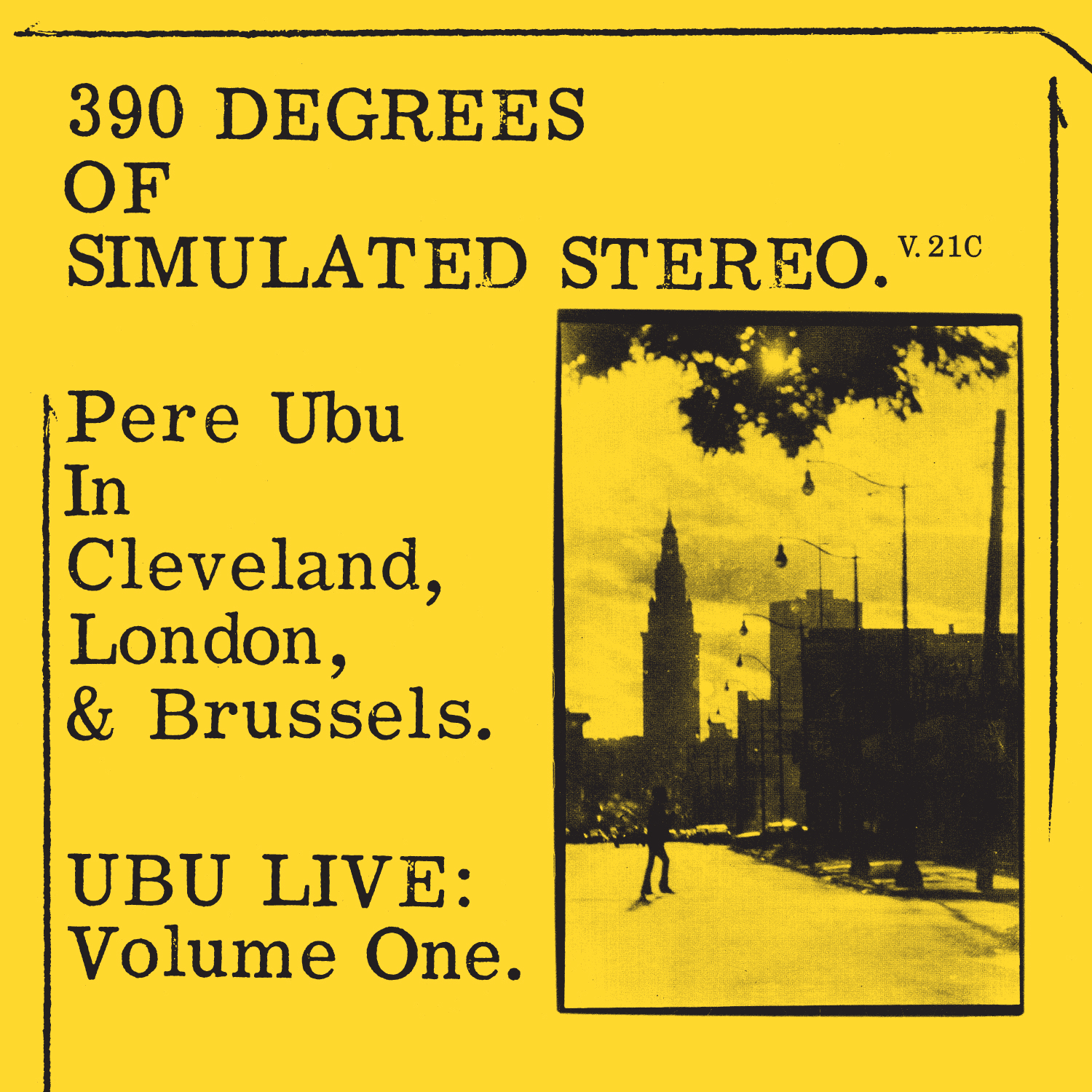 シモンズグランドセール – Ubu Pere 390 RECORDS FIRE – V.21C Stereo Simulated of Degrees その他